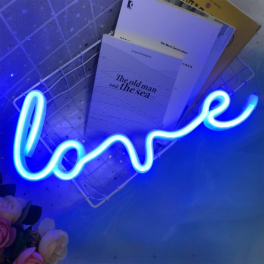 Neon LOVE Bedside Lamp
