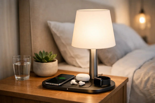 Charging Lamps for a Better Bedside Setup
