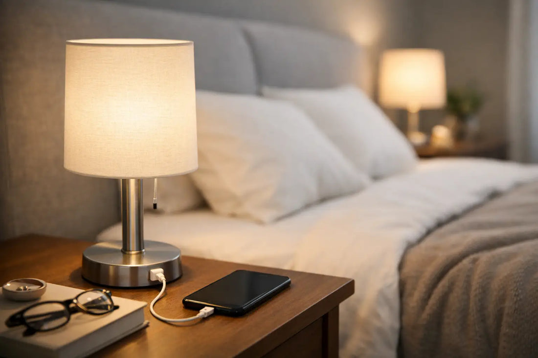 Bedside Lamps with USB Ports for Better Bedtimes