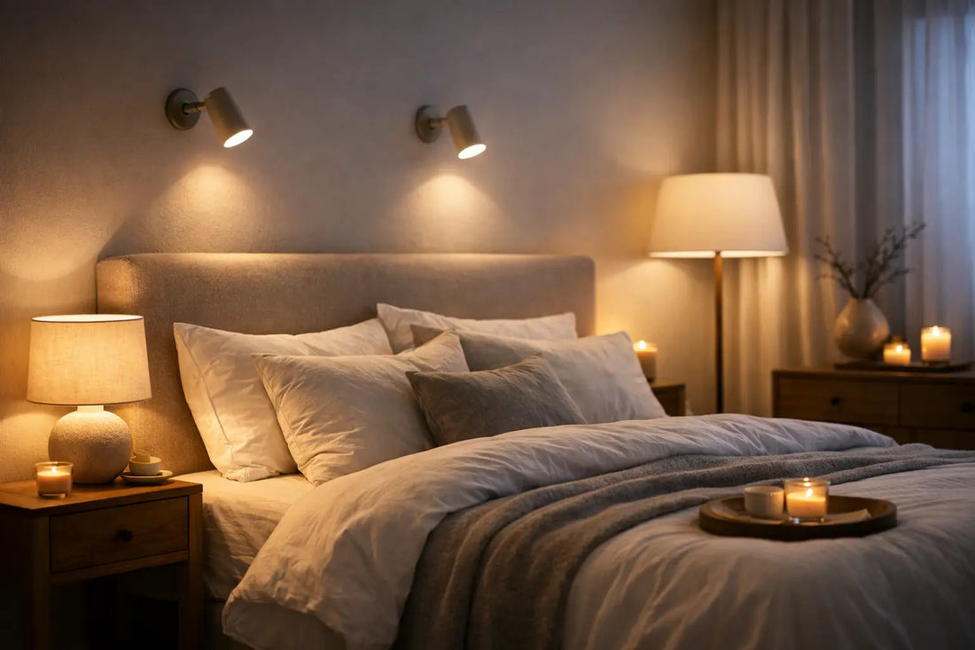 How to Layer Bedroom Lighting for Better Sleep