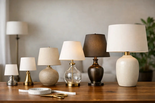 Lampshade Size Chart: Find the Right Fit