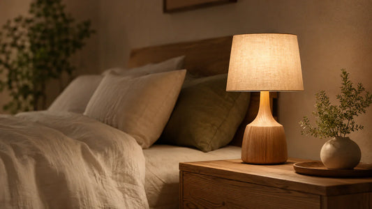 Wooden Lamps for a Warm Bedroom: How to Choose & Style