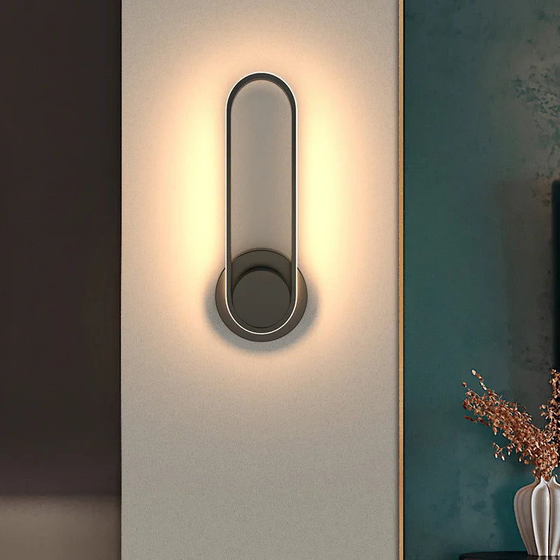 Oval Adjustable Wall Light