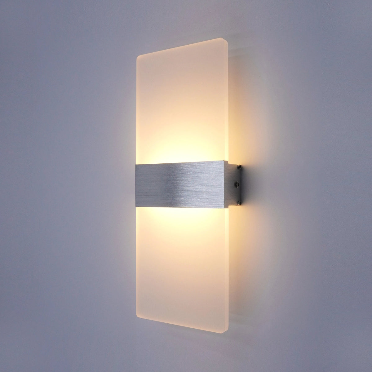 Silver Wall Light