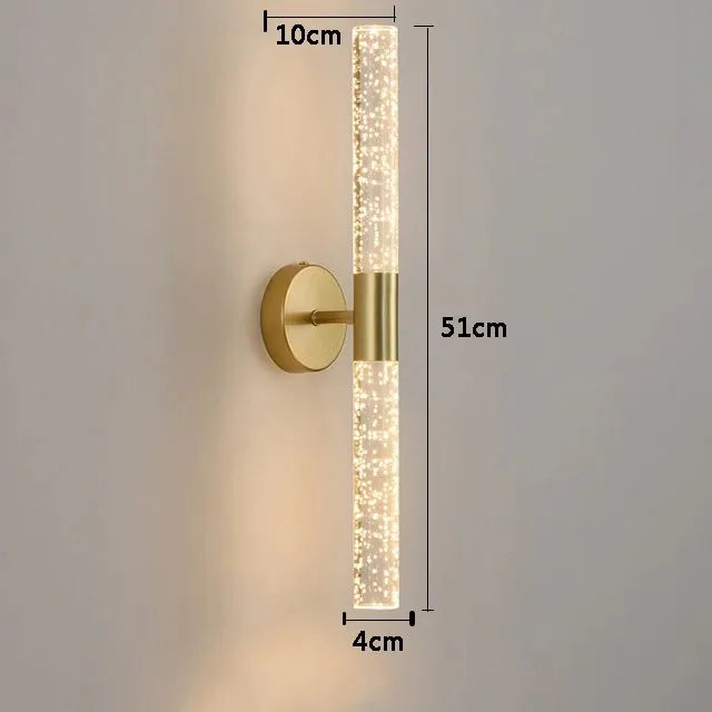 Bubble Tube Wall Light