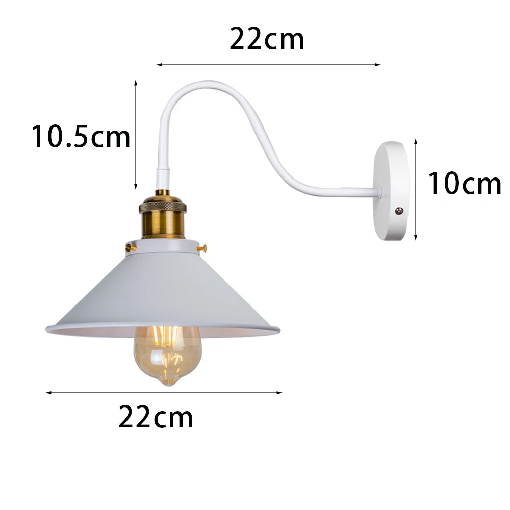 White Kitchen Wall Light