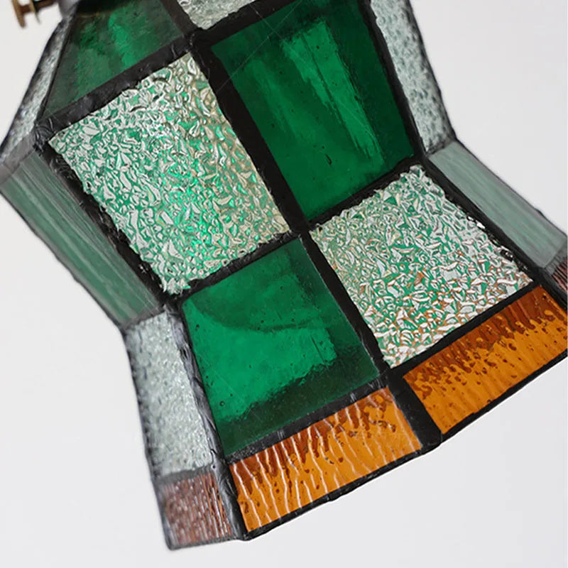 Green Tiffany Wall Light
