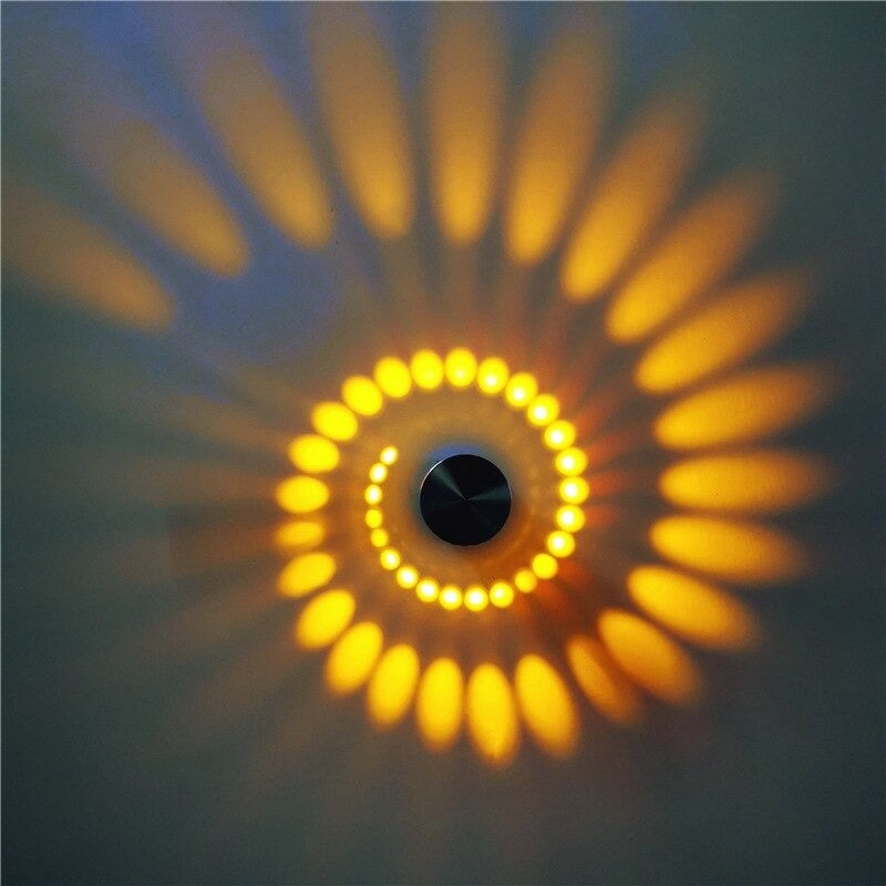 Spiral Bedside Lamp