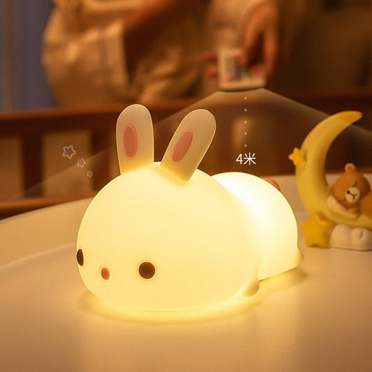 LED Cute Rabbit Night Light