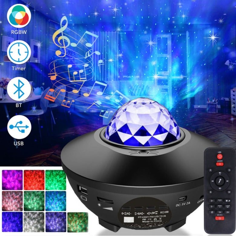 Rotating Projection Night Light